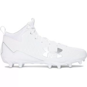 cleated athletic shoes